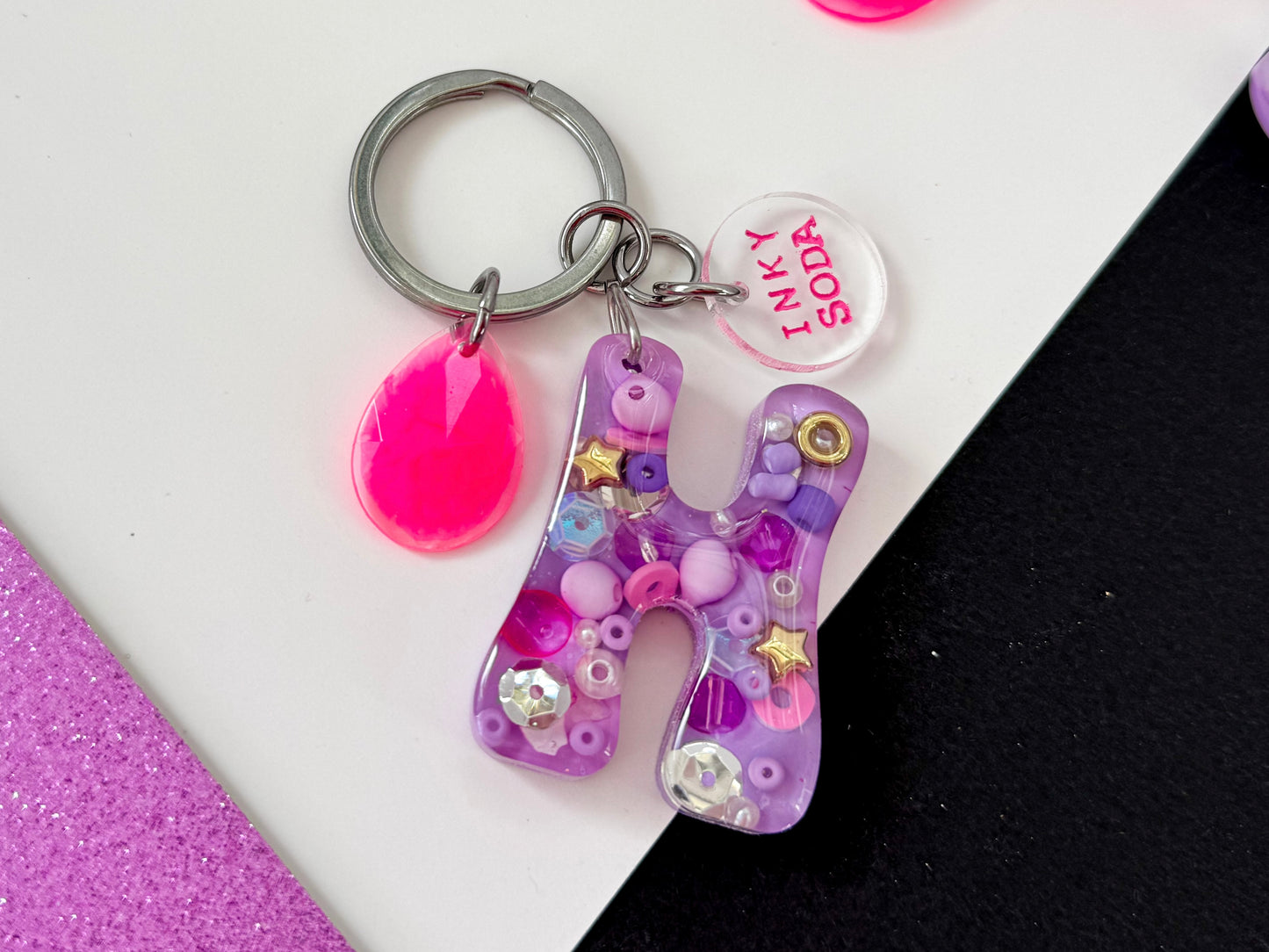 Letter “H” Keychain