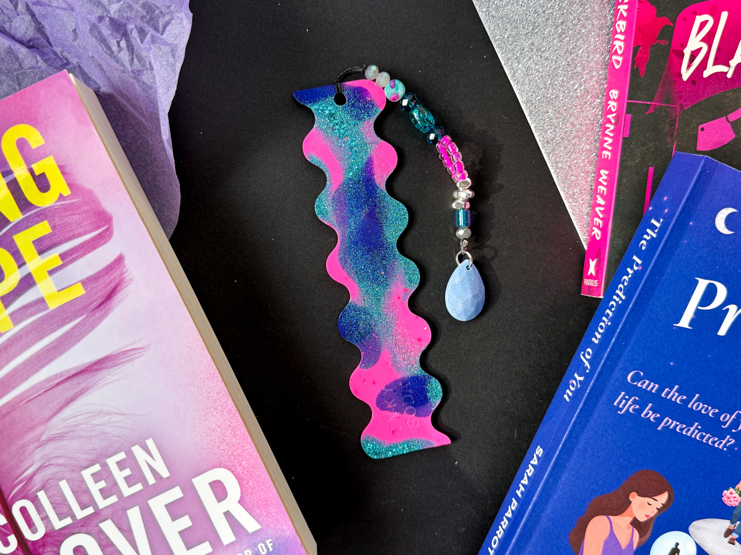 Ripple Bookmark - Indigo Haze
