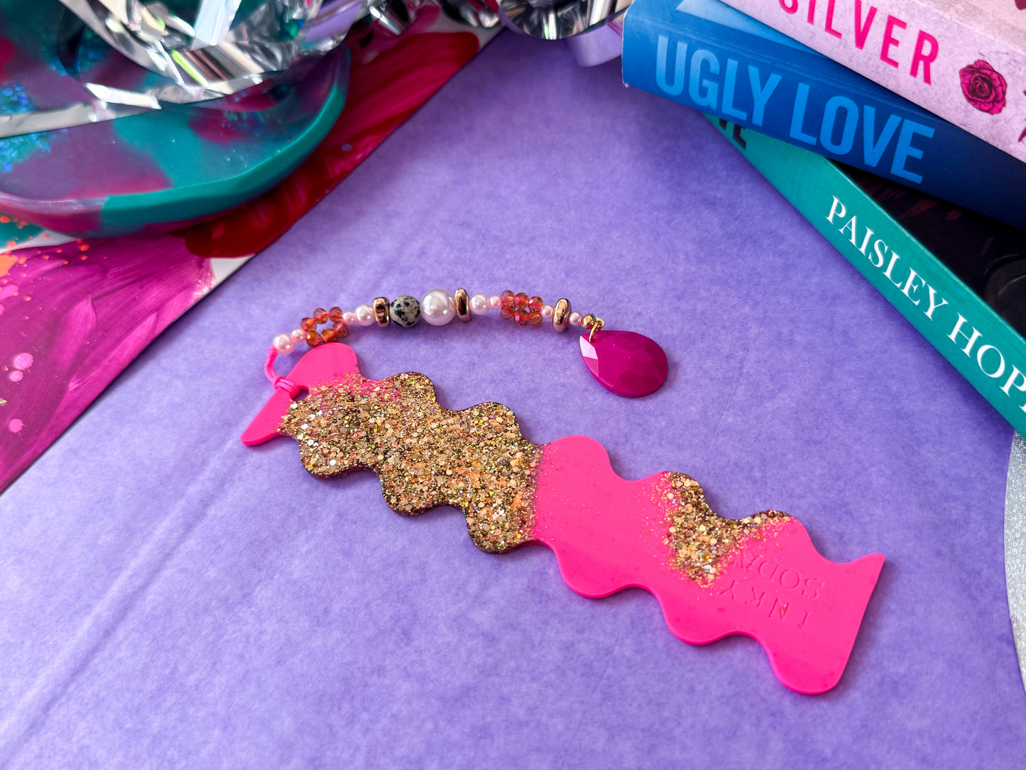 Ripple Bookmark - Glitter Doll