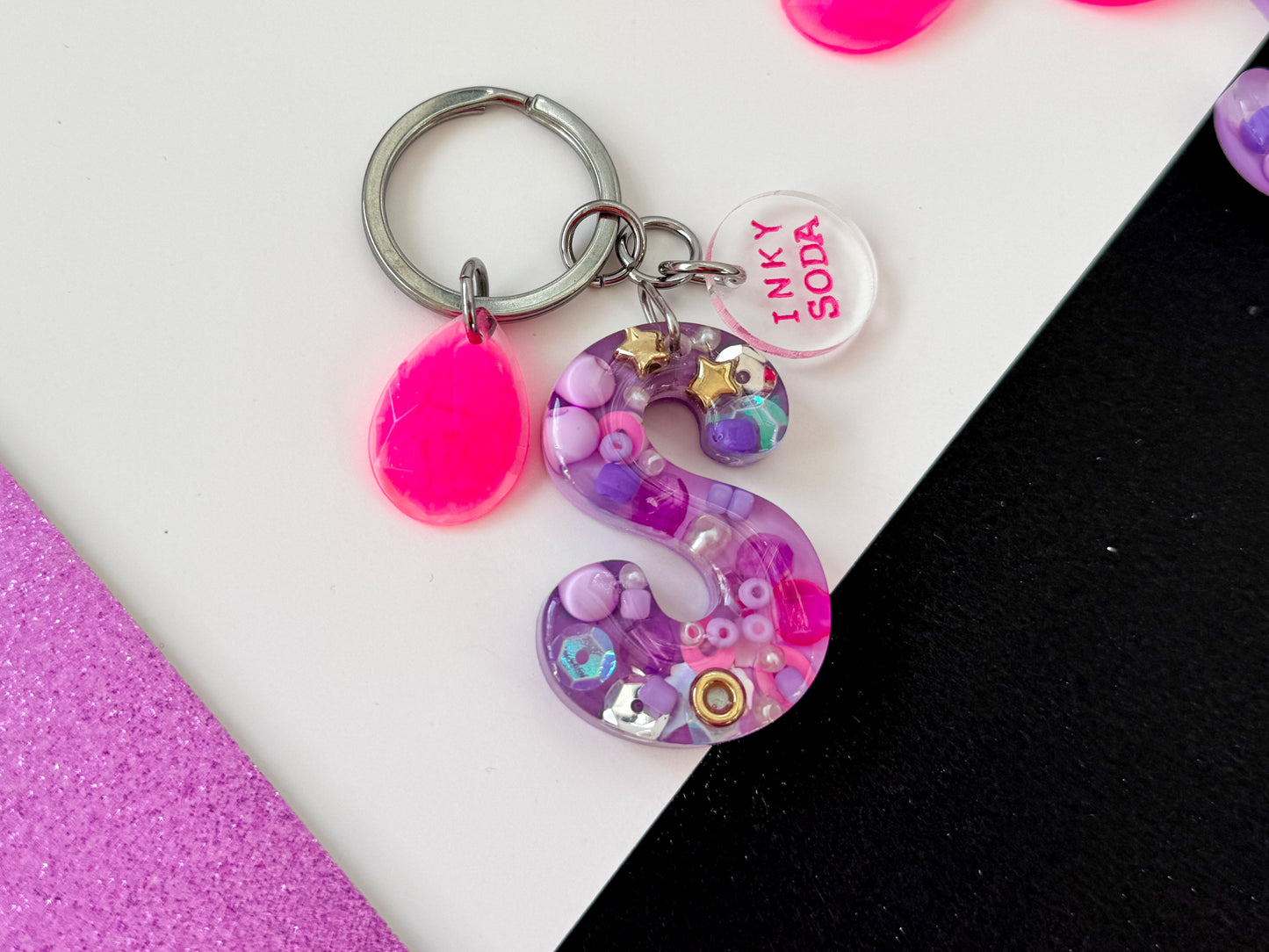 Letter “S” Keychain