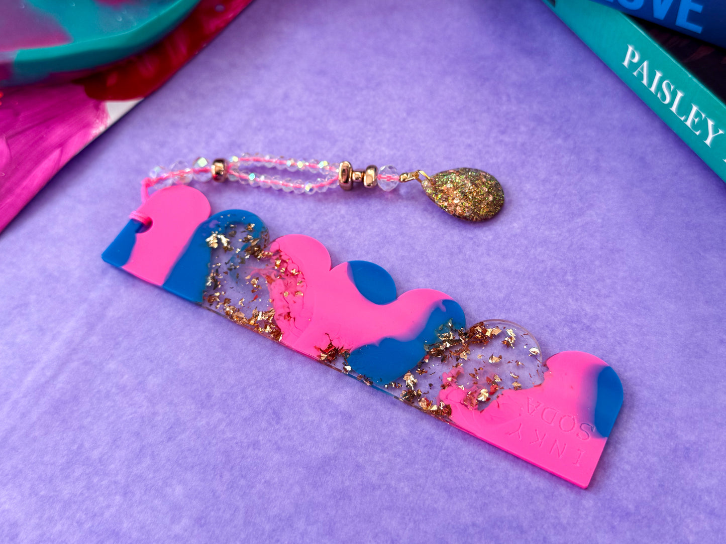Petal Edge Bookmark - Cosmic Candy