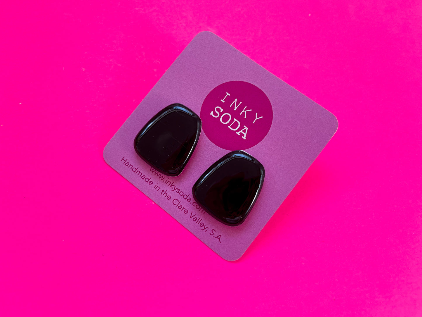 Midnight - SECONDS Polly Studs