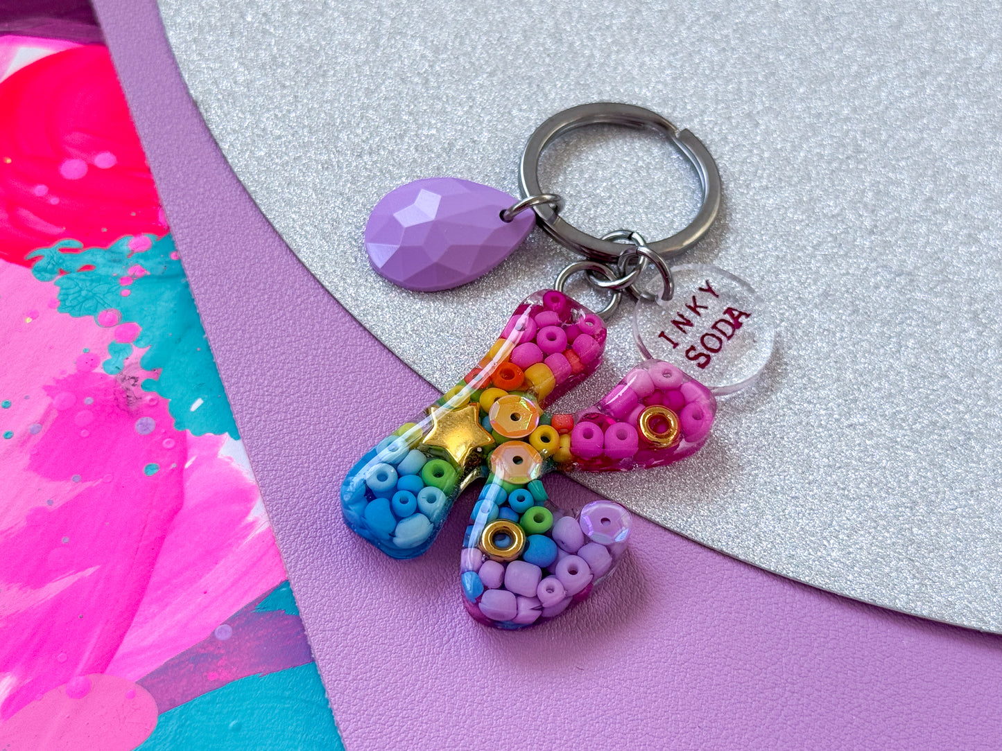 Letter “K” Keychain