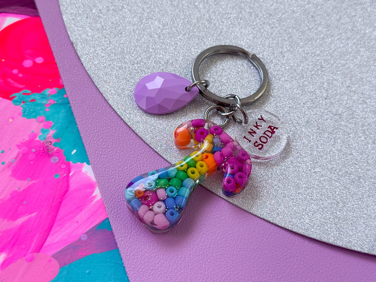 Letter “T” Keychain