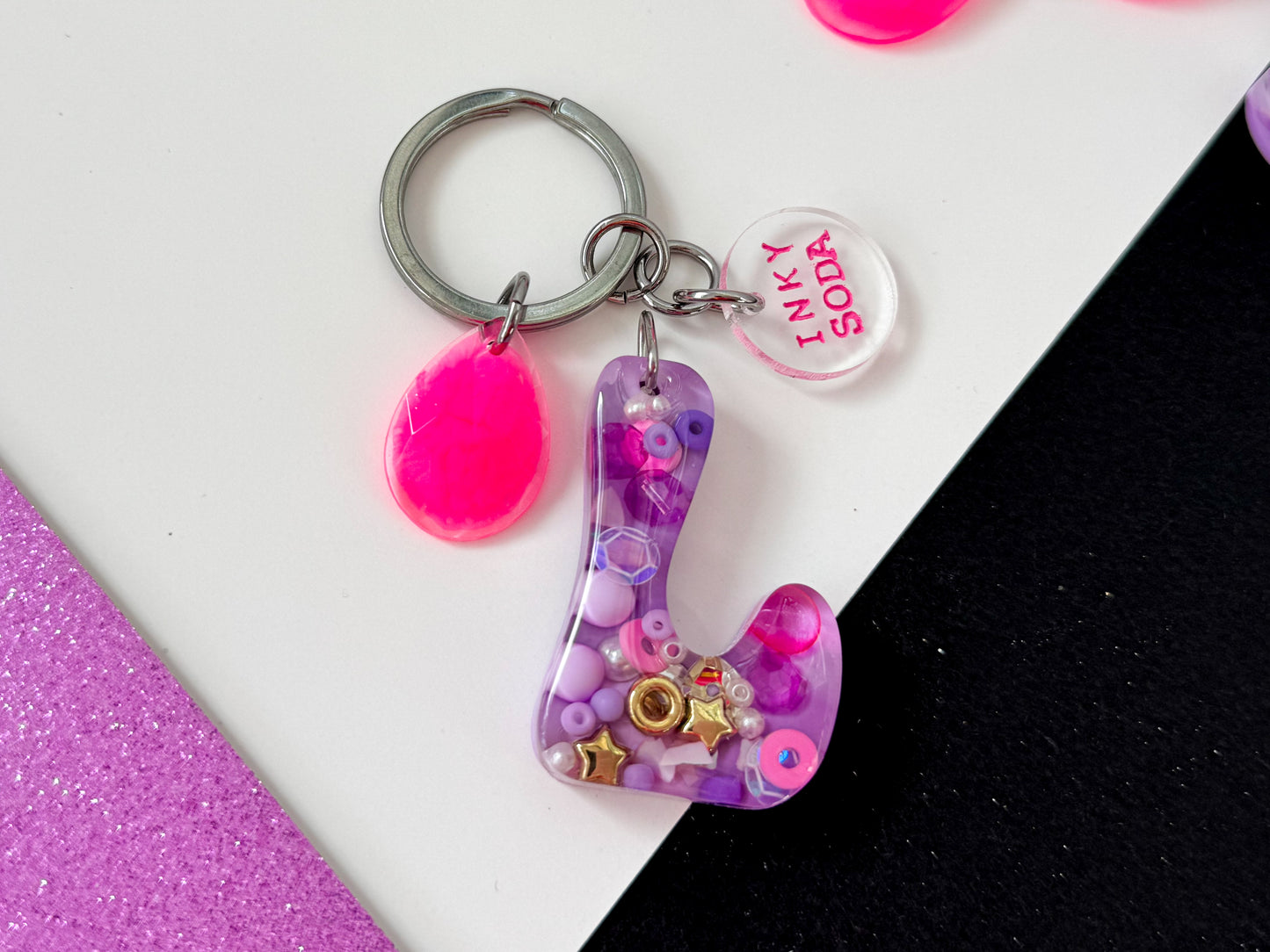 Letter “L” Keychain