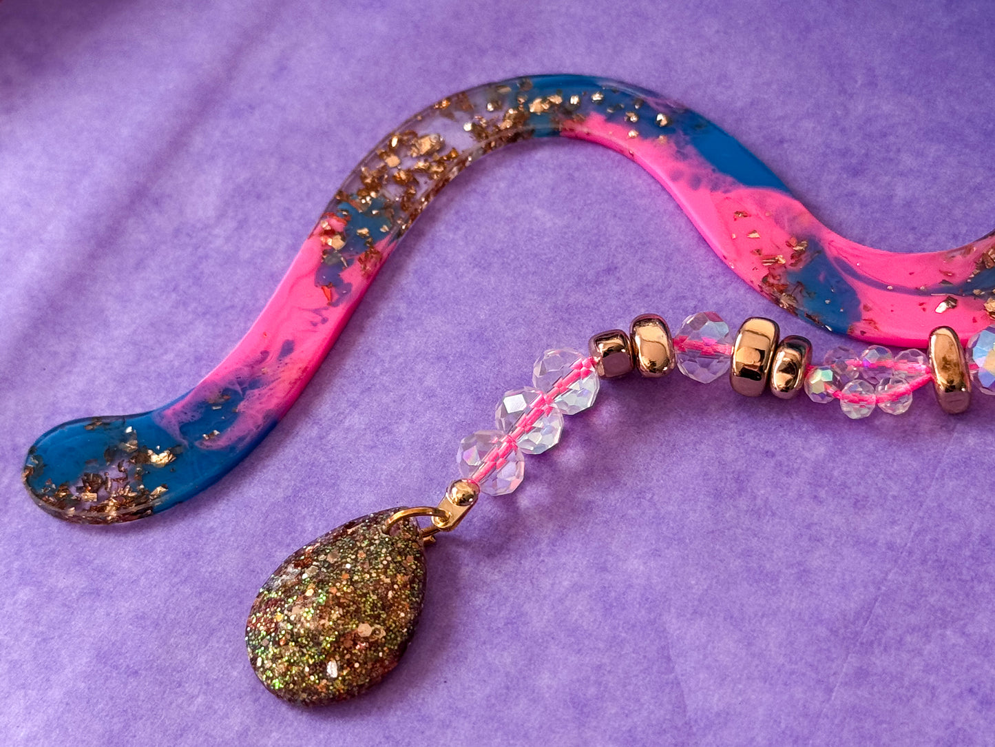 Wispy Bookmark - Cosmic Candy