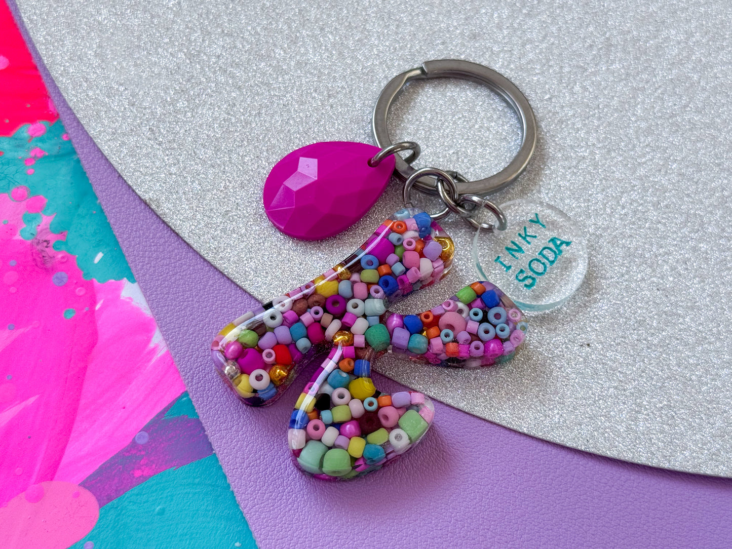 Letter “K” Keychain