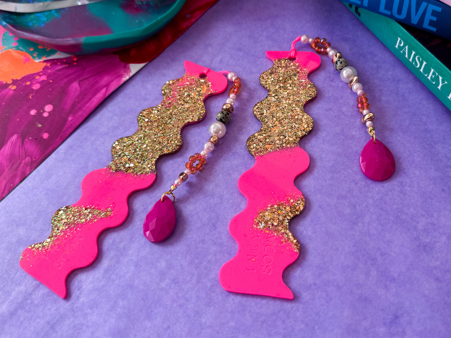 Ripple Bookmark - Glitter Doll