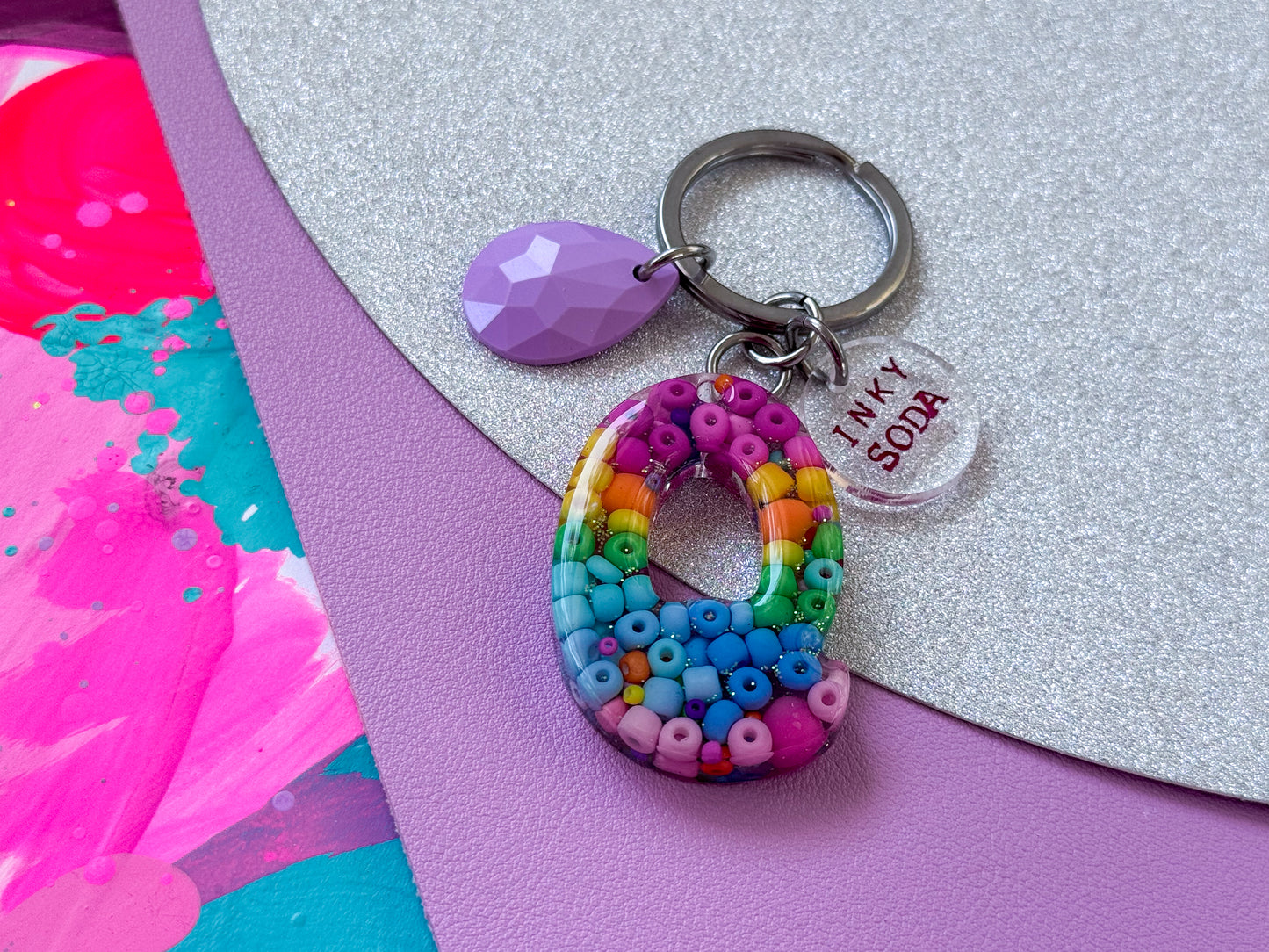 Letter “Q” Keychain