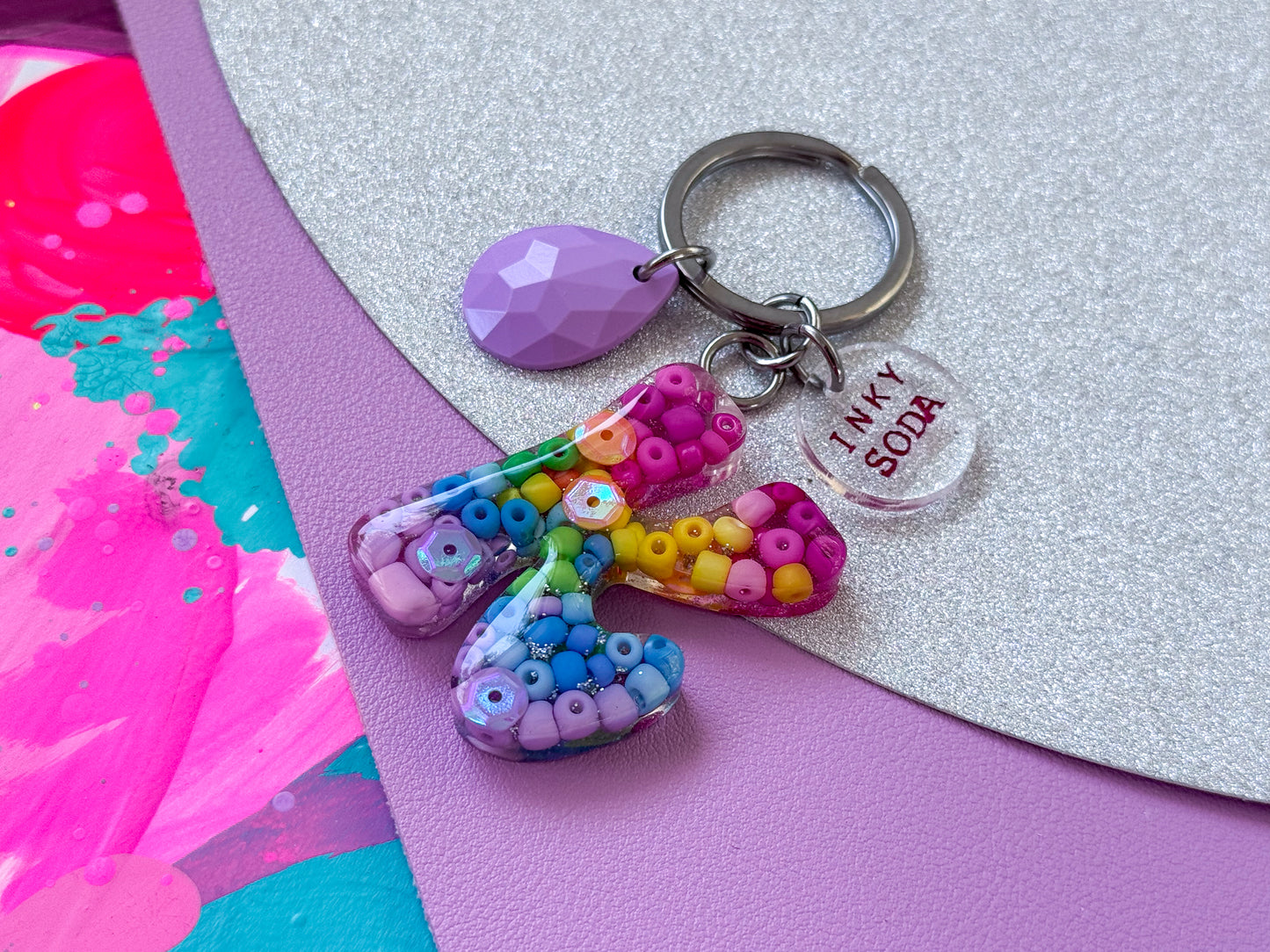 Letter “K” Keychain